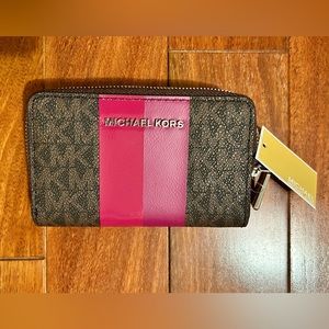 MICHAEL Michael Kors® Jet Set Charm Small Zip Around Wallet